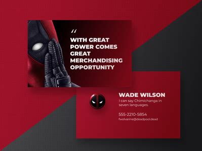 deadpool business card holder|Deadpool Card Holder .